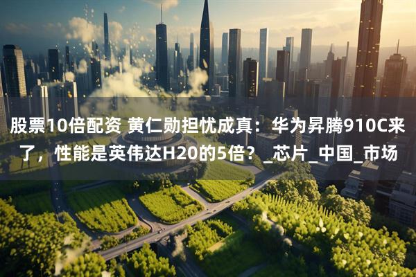 股票10倍配资 黄仁勋担忧成真：华为昇腾910C来了，性能是英伟达H20的5倍？_芯片_中国_市场