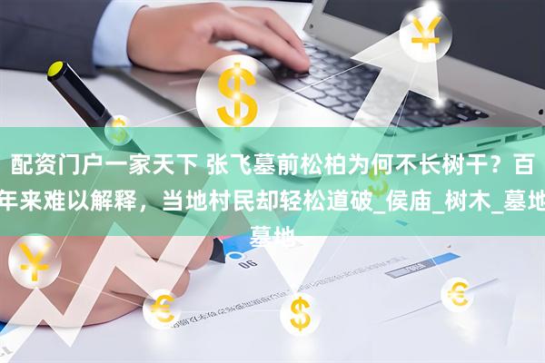 配资门户一家天下 张飞墓前松柏为何不长树干？百年来难以解释，当地村民却轻松道破_侯庙_树木_墓地